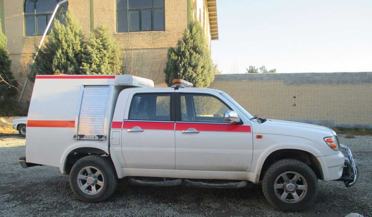 تصویر  خودروی امداد و نجات پیشرو