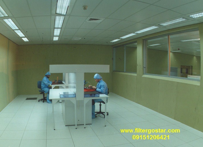 تصویر  ساخت اتاق تمیز و کلین روم