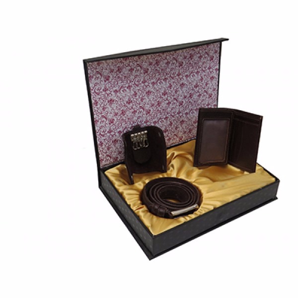 Picture of ست سه تیکه چرمی مردانه-کد 307