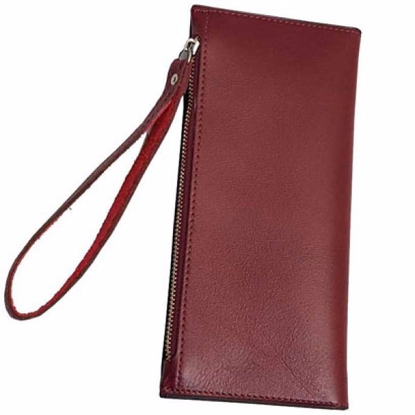 Picture of کیف پول و موبایل چرمی آنیل مدل Sport-Red