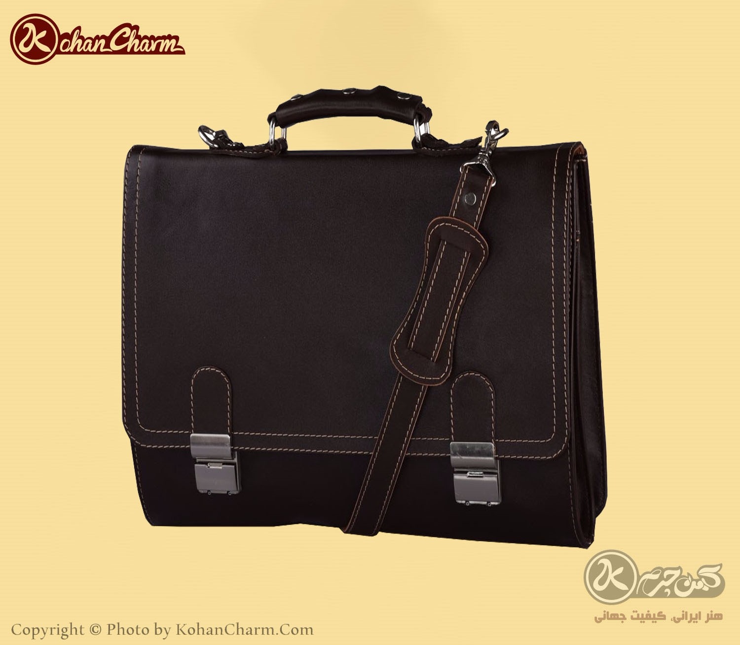 Picture of کیف اداری چرم طبیعی مدل L73-15 مردانه