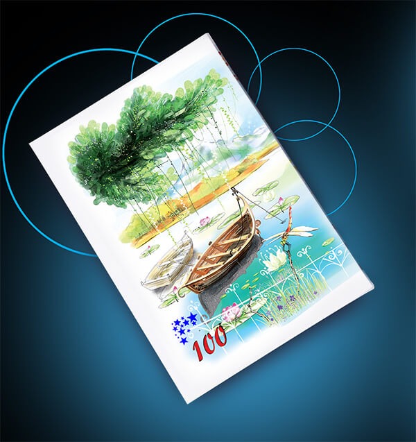 Picture of دفتر 100 برگ