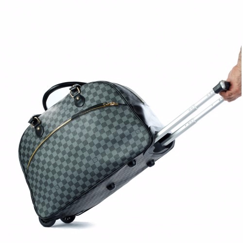 تصویر  چمدان چرمی آریامان