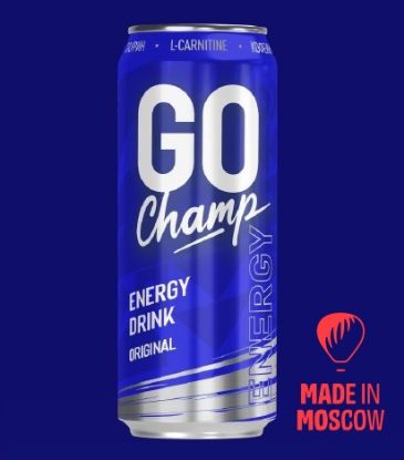 Energy Drink “Go Champ” (Original), Fitroo