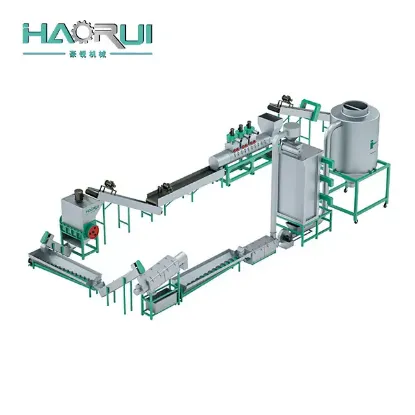 Factory Price Sheet & Bottle Recycling Machine with Hot Washing